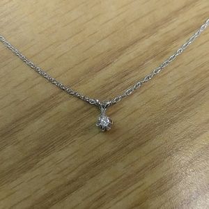 14kw Diamond Pendant